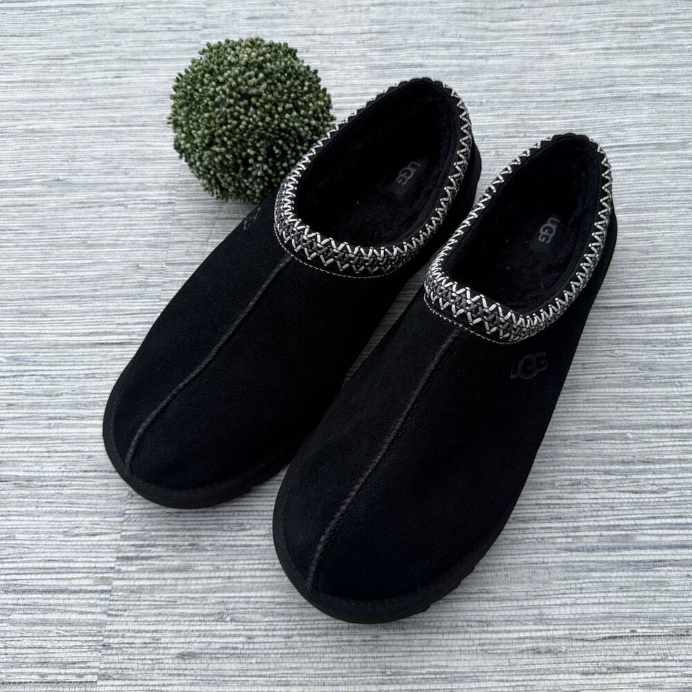 UGG Men's Tasman II Slippers in Black NWOT Size 13